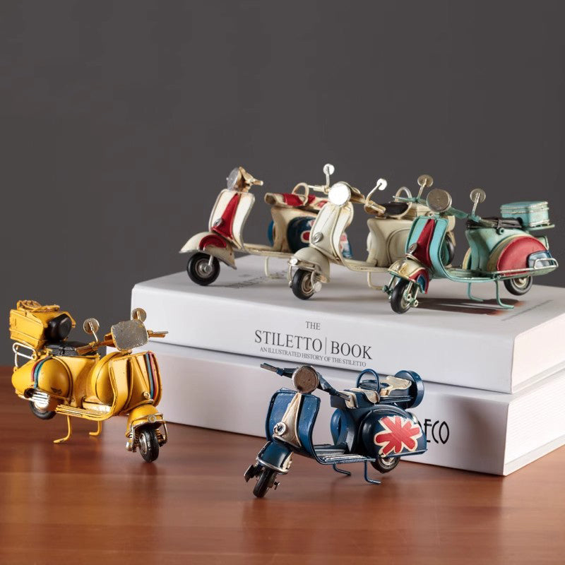 English Flag Motorcycle Model