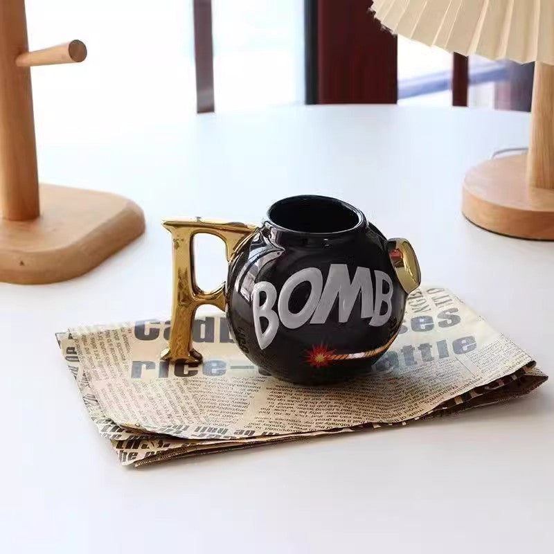 Cartoon Bomb Ceramic Mug