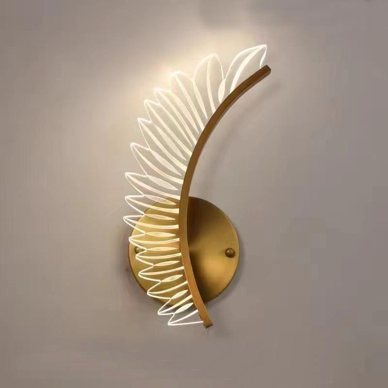 Transparent Paper Art Wall Lamp