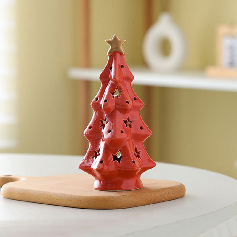 Ceramic Christmas Star Tree Light