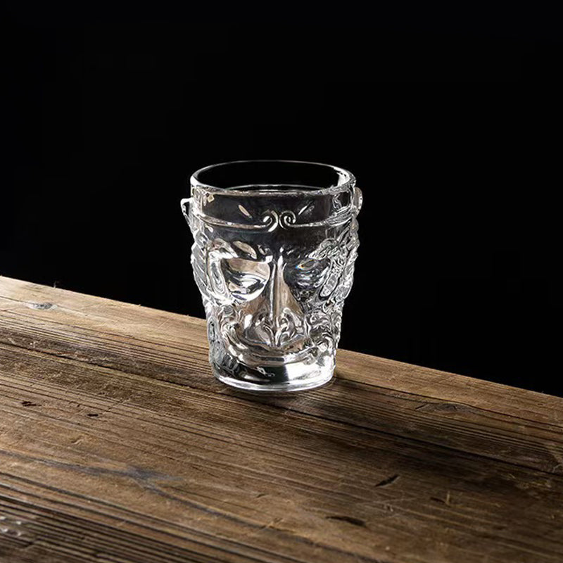 Monkey King Glass Cup