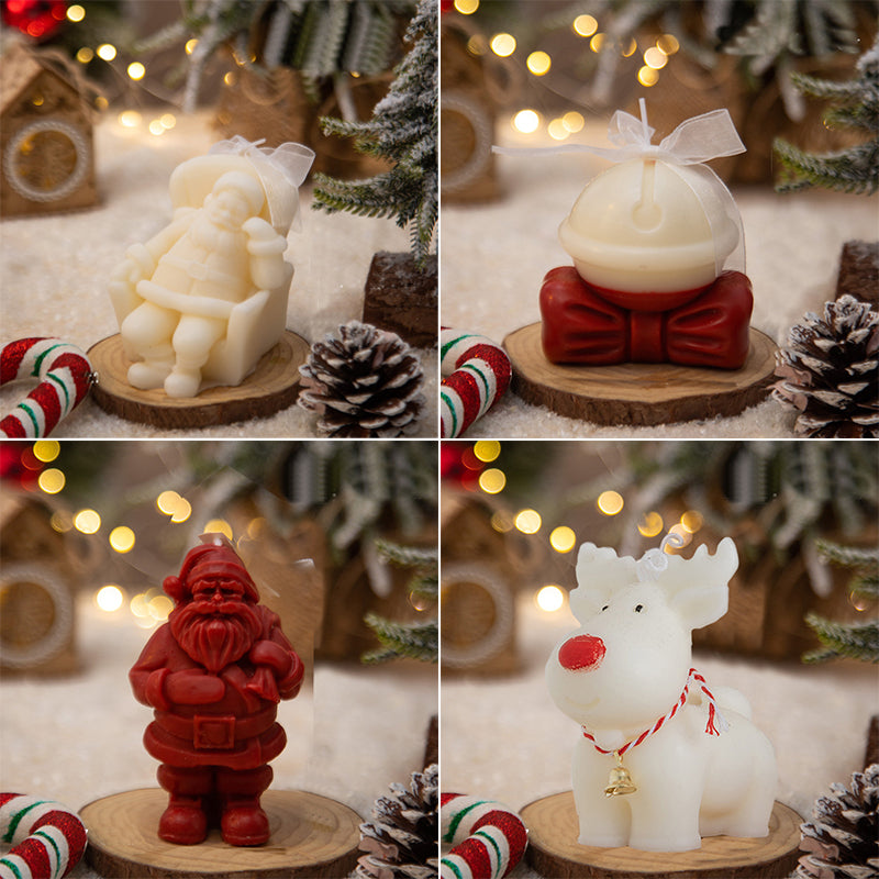 Christmas Tea Party Candles