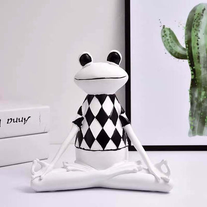 Zen Frogs Modern Minimalist Art