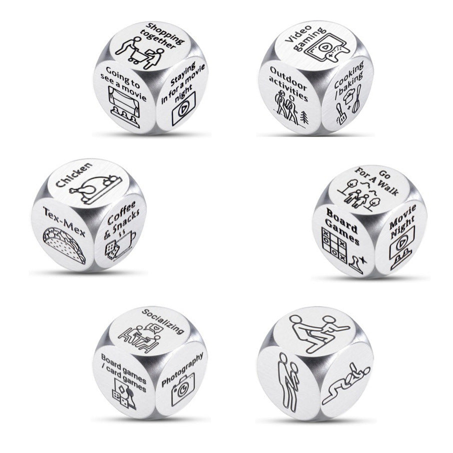 Dating Choice Dice Couple's Game
