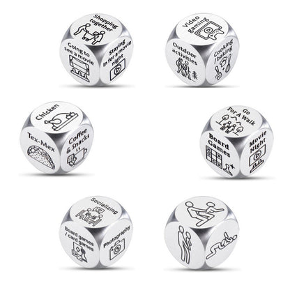 Dating Choice Dice Couple's Game