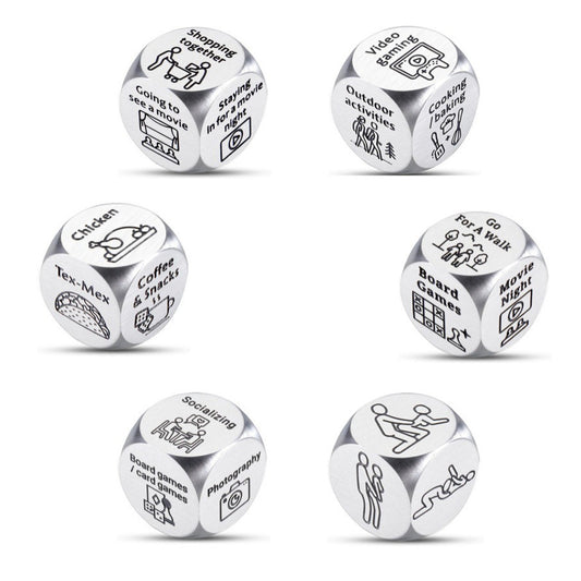 Dating Choice Dice Couple's Game