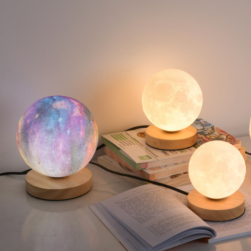 Colorful Moon Night Light