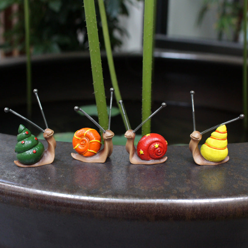 Funny Mini Spring Snails (4 sets)