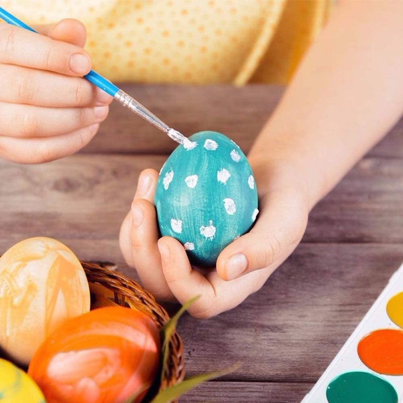 Wood Easter Eggs DIY Painting
