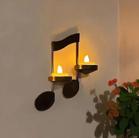 🎶Music Candle Holder Wall Decor