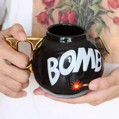 Cartoon Bomb Ceramic Mug
