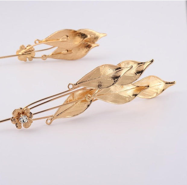Golden Leaf Headpiece for Stylish Man/Woman