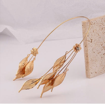 Golden Leaf Headpiece for Stylish Man/Woman