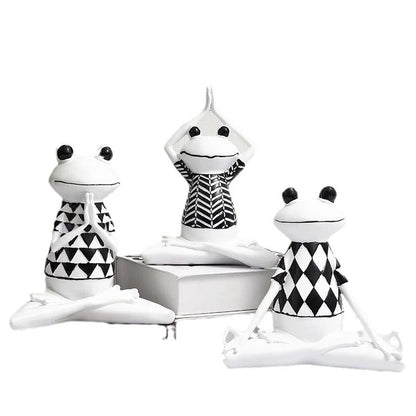 Zen Frogs Modern Minimalist Art