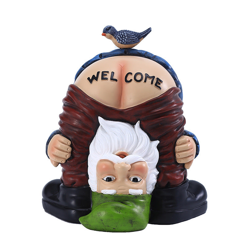 Welcome Gnome Figurine