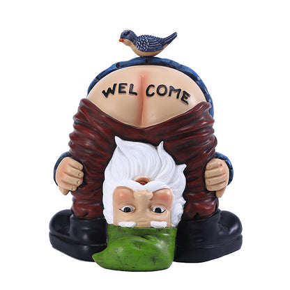 Welcome Gnome Figurine