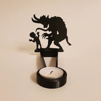 Halloween Candle Holder  Shadow Stand