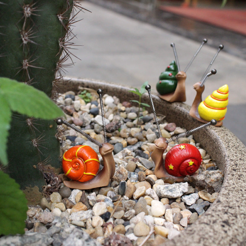Funny Mini Spring Snails (4 sets)