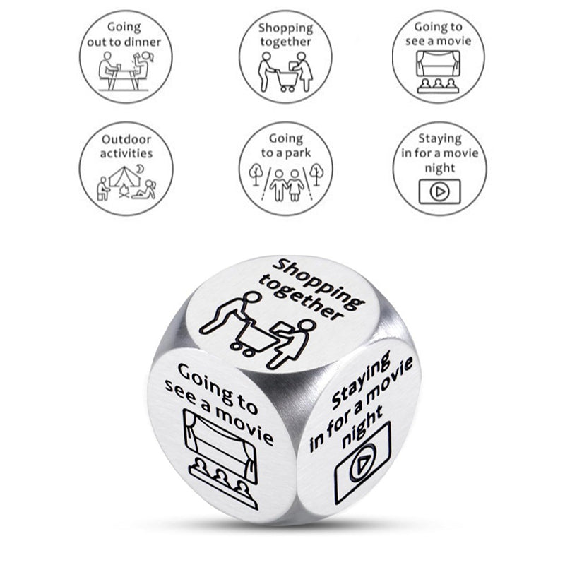 Dating Choice Dice Couple's Game