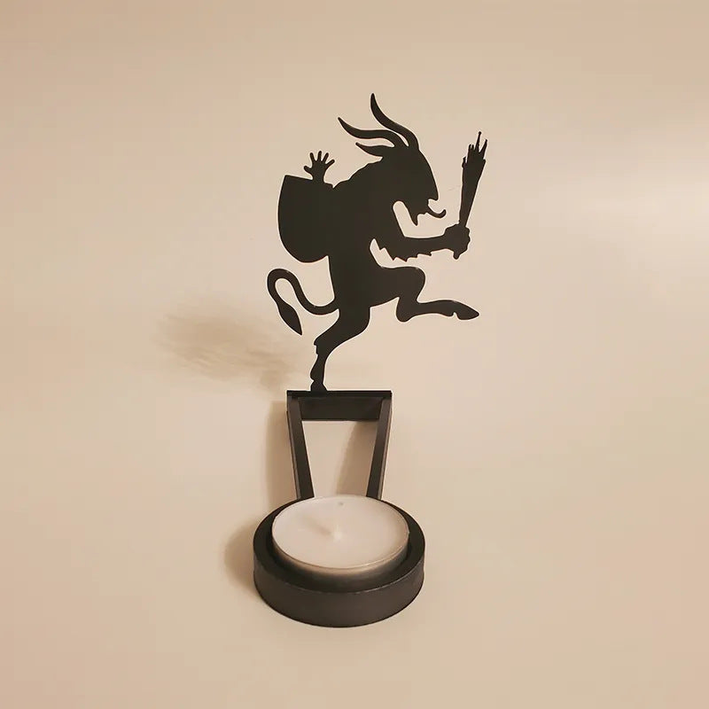 Halloween Candle Holder  Shadow Stand