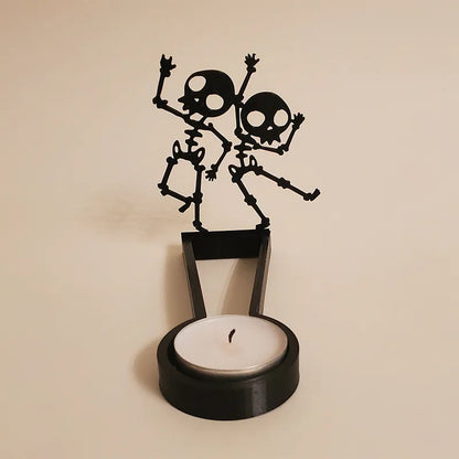 Halloween Candle Holder  Shadow Stand