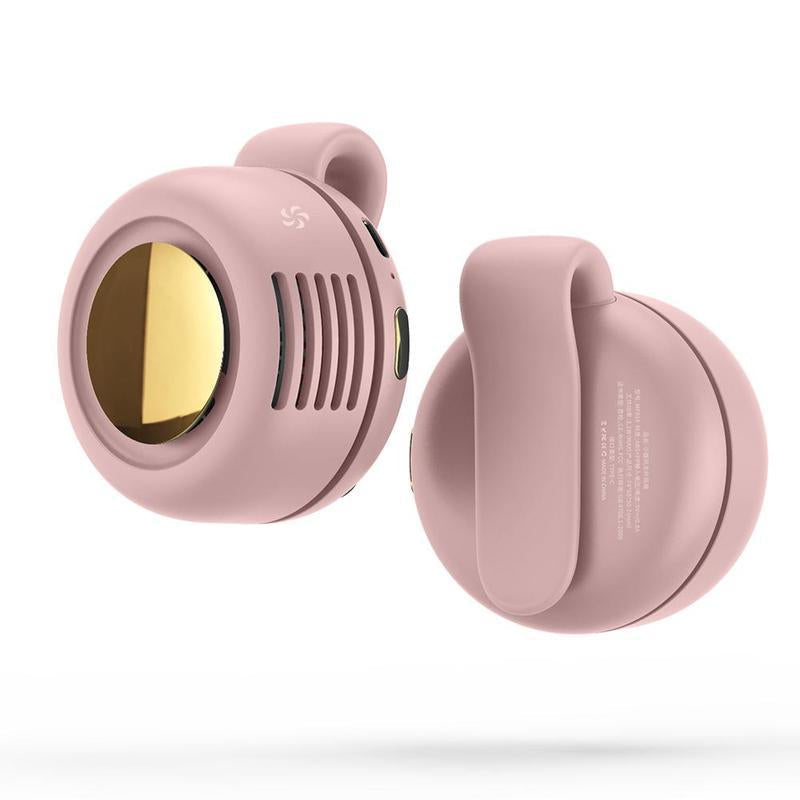 🔥Summer Sale - Portable Silent Mini Bladeless Electric Fan with Rotating Body and Three-Speed Adjustable Silent Cooling Fan