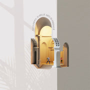 Mini Plaster Classical World In the Wall (Wall Lamp)