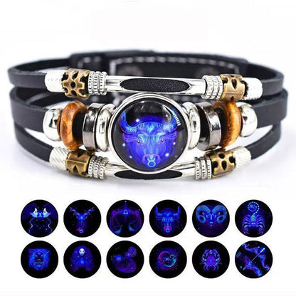 🔯Astrological Sign Luminous Bracelet Super Bright In The Dark-⚡️FREE Shipping Today