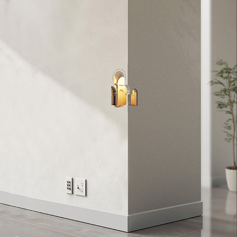 Mini Plaster Classical World In the Wall (Wall Lamp)