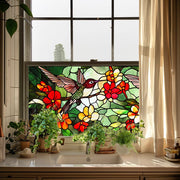 🌸Flower Static Glass Sticker
