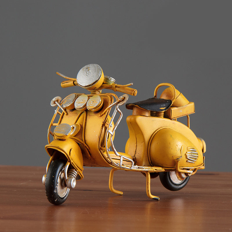 Classic Retro Motorcycle Model