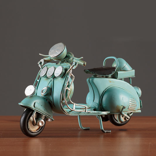 Classic Retro Motorcycle Model
