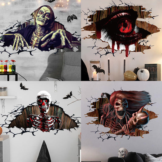 Halloween Horrible Wall/Garage Door Sticker