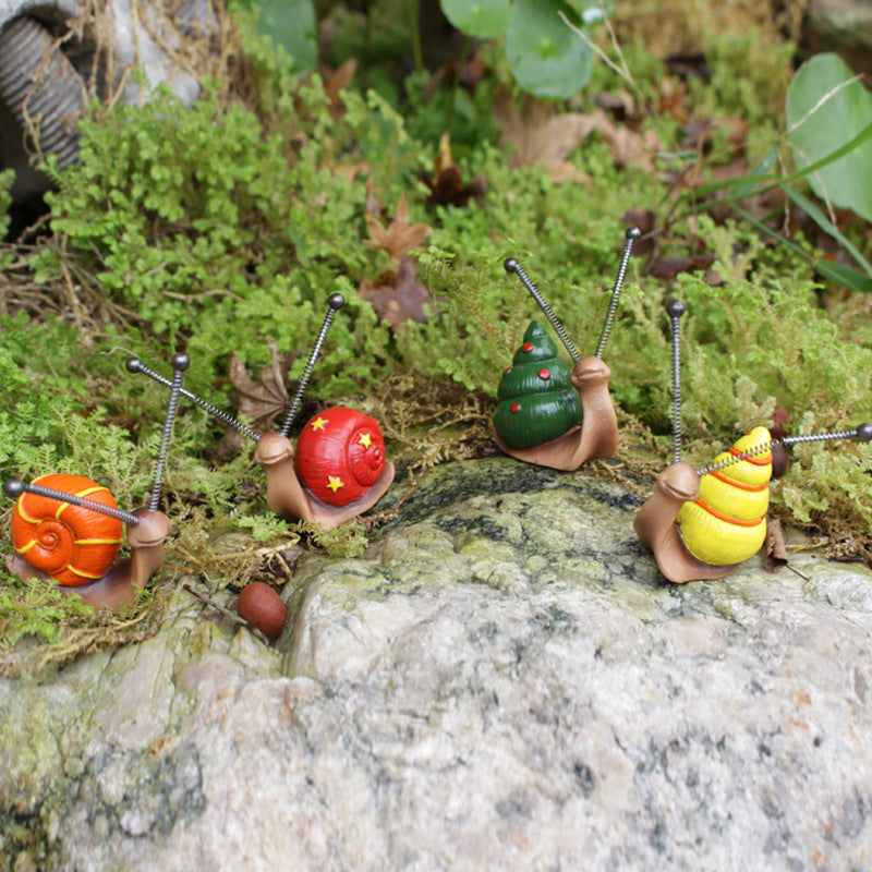 Funny Mini Spring Snails (4 sets)