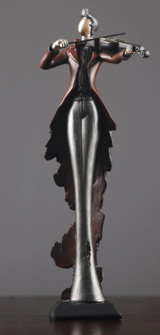 Musician Decorative Sculpture Gentle and Elegant Statue