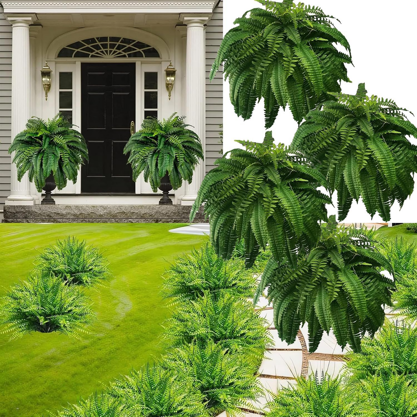🏆50K+ SOLD⚡Flash Sale🔥🌱UV-Resistant Lifelike Artificial Boston Fern
