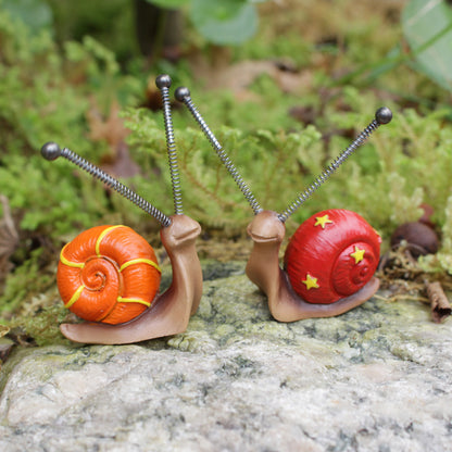 Funny Mini Spring Snails (4 sets)
