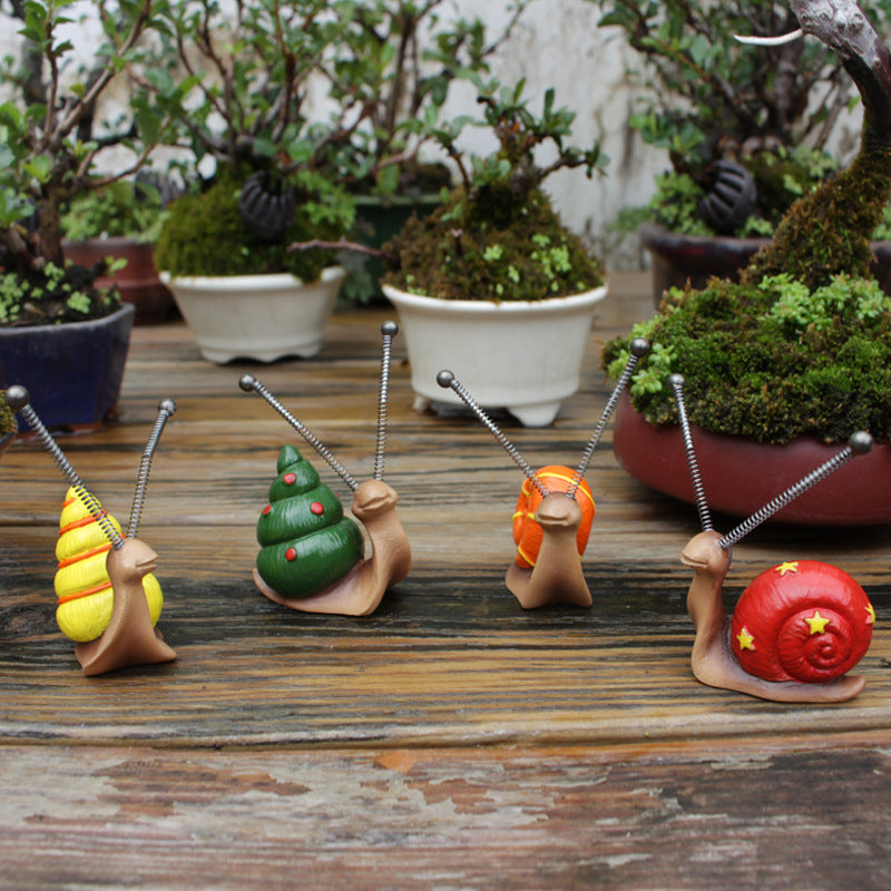 Funny Mini Spring Snails (4 sets)