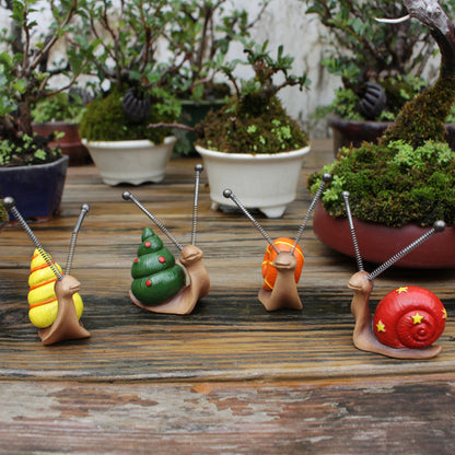 Funny Mini Spring Snails (4 sets)