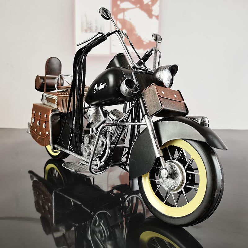 Retro Indian Motorcycle Model
