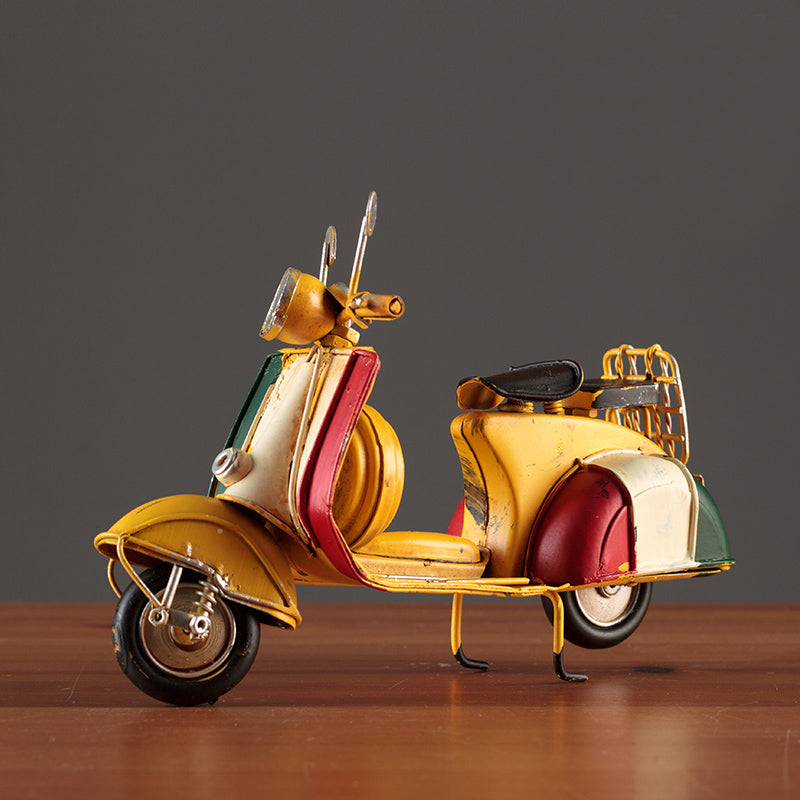 Classic Retro Motorcycle Model