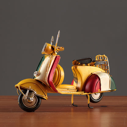 Classic Retro Motorcycle Model