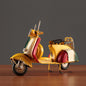 Classic Retro Motorcycle Model