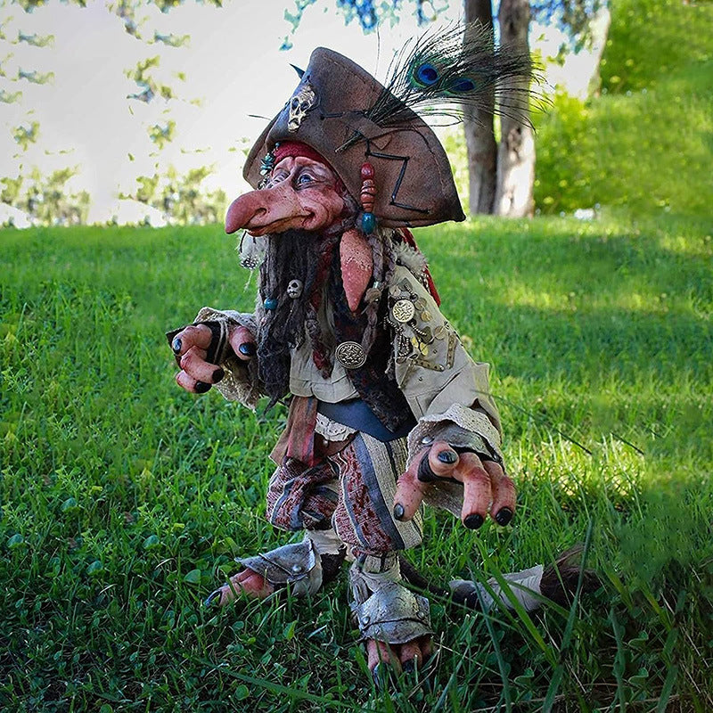 😱Goblin Pirate Garden Figurines