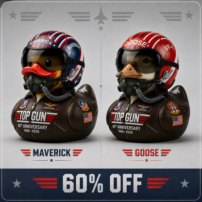 ❤️✨Last Day Promotion - 60%OFF - 40th Anniversary Maverick Pilot Duck