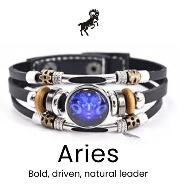 🔯Astrological Sign Luminous Bracelet Super Bright In The Dark-⚡️FREE Shipping Today