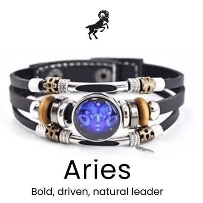🔯Astrological Sign Luminous Bracelet Super Bright In The Dark-⚡️FREE Shipping Today