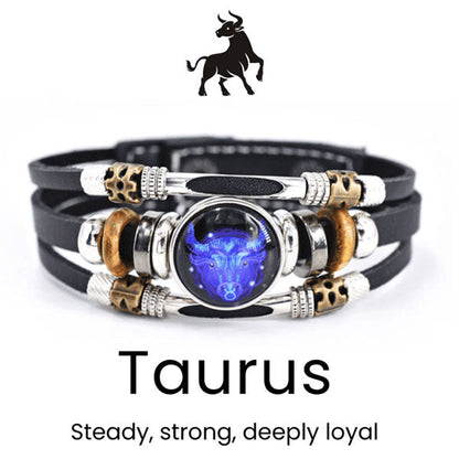 🔯Astrological Sign Luminous Bracelet Super Bright In The Dark-⚡️FREE Shipping Today