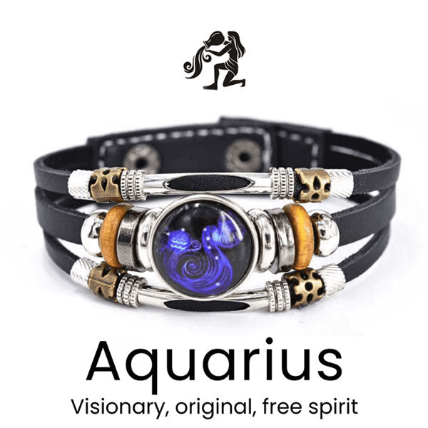 🔯Astrological Sign Luminous Bracelet Super Bright In The Dark-⚡️FREE Shipping Today