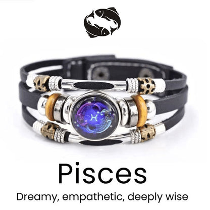🔯Astrological Sign Luminous Bracelet Super Bright In The Dark-⚡️FREE Shipping Today